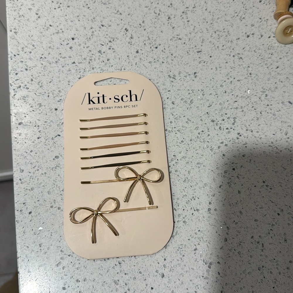 Kit.sch metal Bobby pins 8pc set
